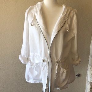 Eileen Fisher linen jacket